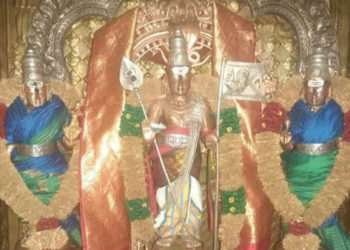 கொரோனா அரக்கனை ஒழிக்க வரும் முருகன் கை வேல் – சிவன்மலை ஆண்டவர் உத்தரவு பெட்டியில் பூஜை | Sivan Malai Andavar Utharavu Petti Poja with a Vel